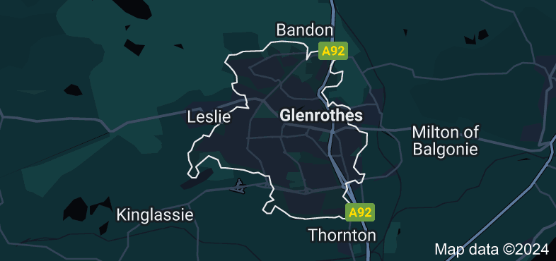 Map of Glenrothes Map of Glenrothes